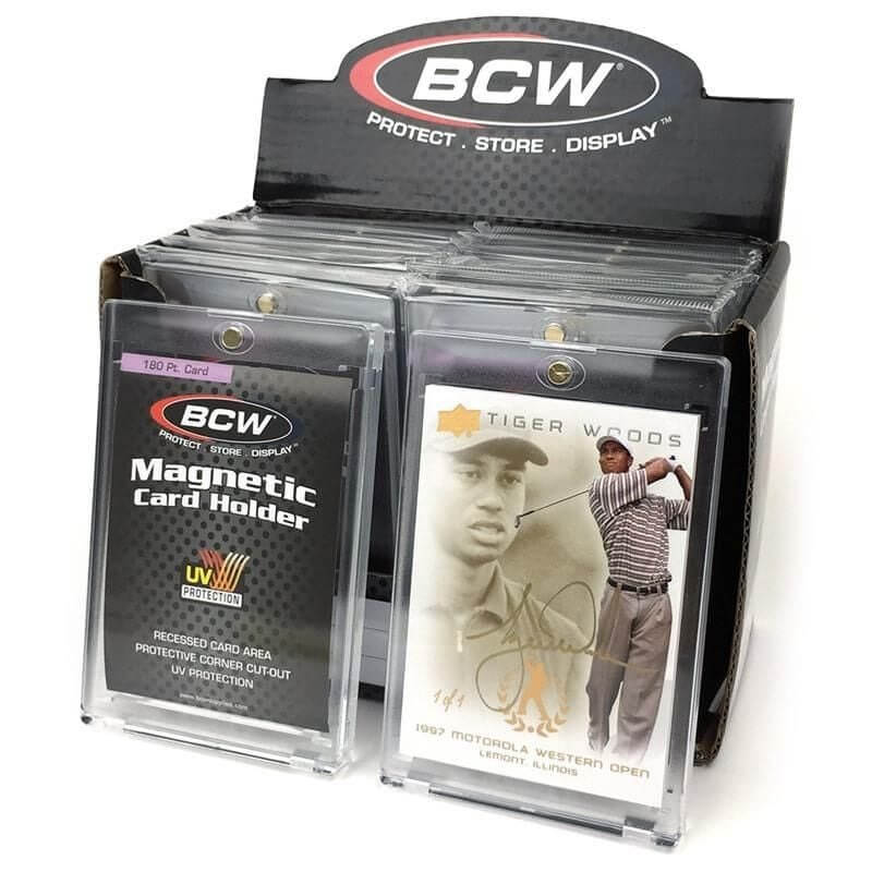 BCW Magnetic Trading Card Holder - 180 PT.