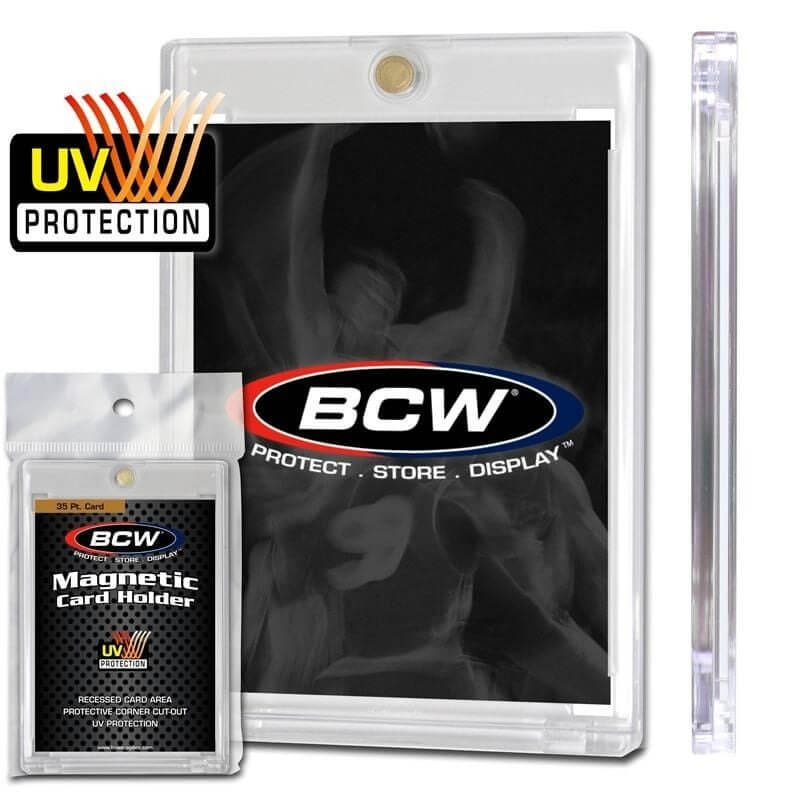 BCW Magnetic Trading Card Holder - 35 PT.