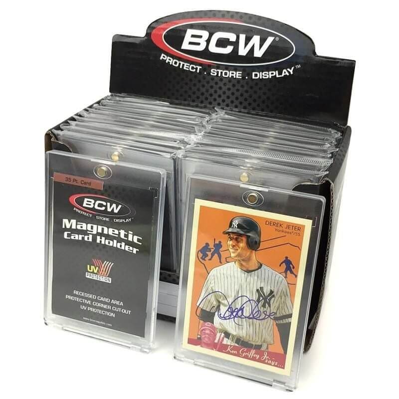 BCW Magnetic Trading Card Holder - 35 PT.