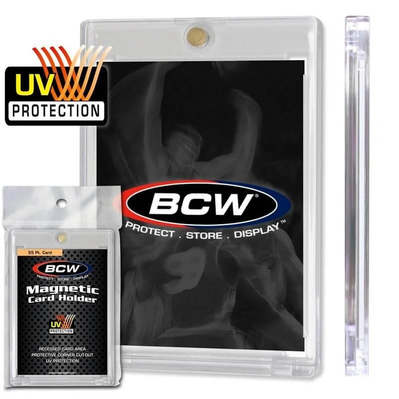 BCW Magnetic Trading Card Holder - 55 PT.