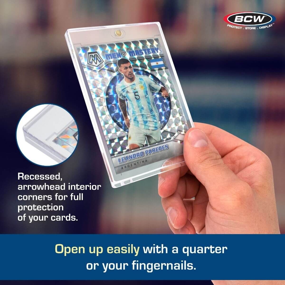 BCW Magnetic Trading Card Holder - 55 PT.