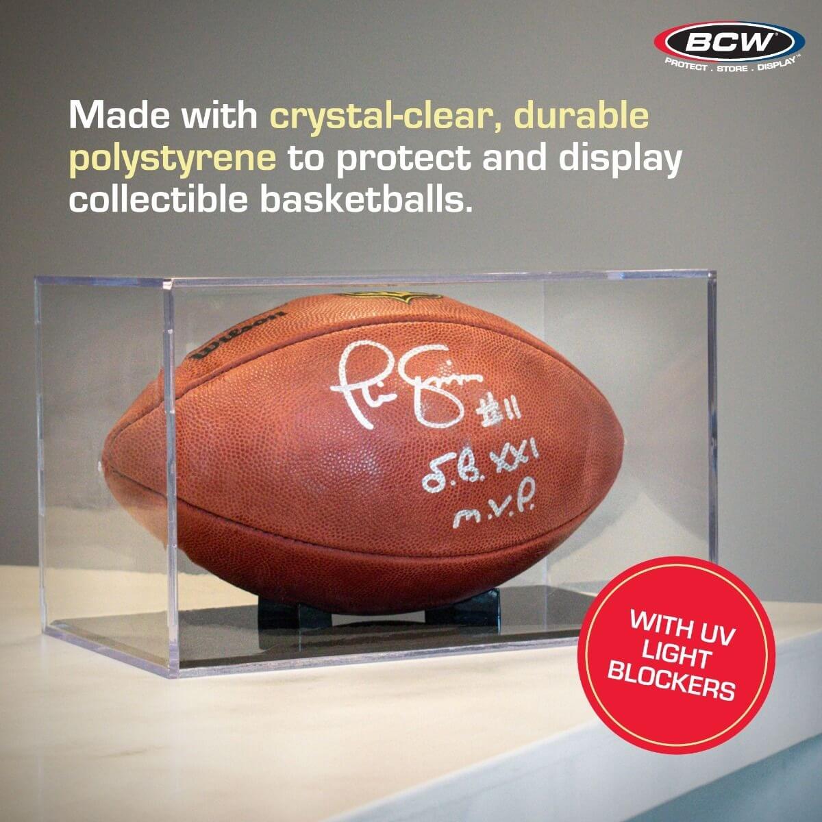 BCW Football Showcase - Black Stand - UV