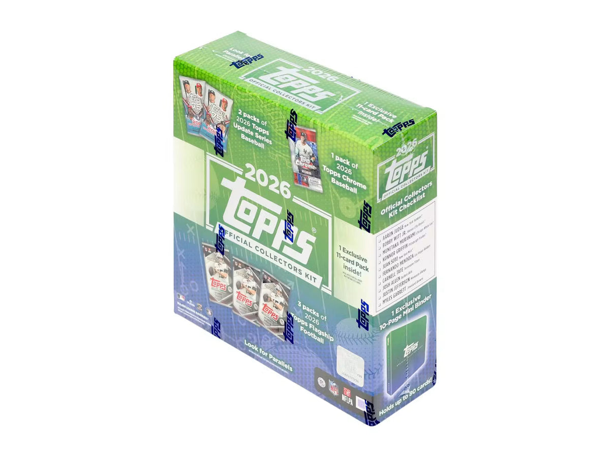 2026 Topps NFL x MLB Official Collector Kit Box