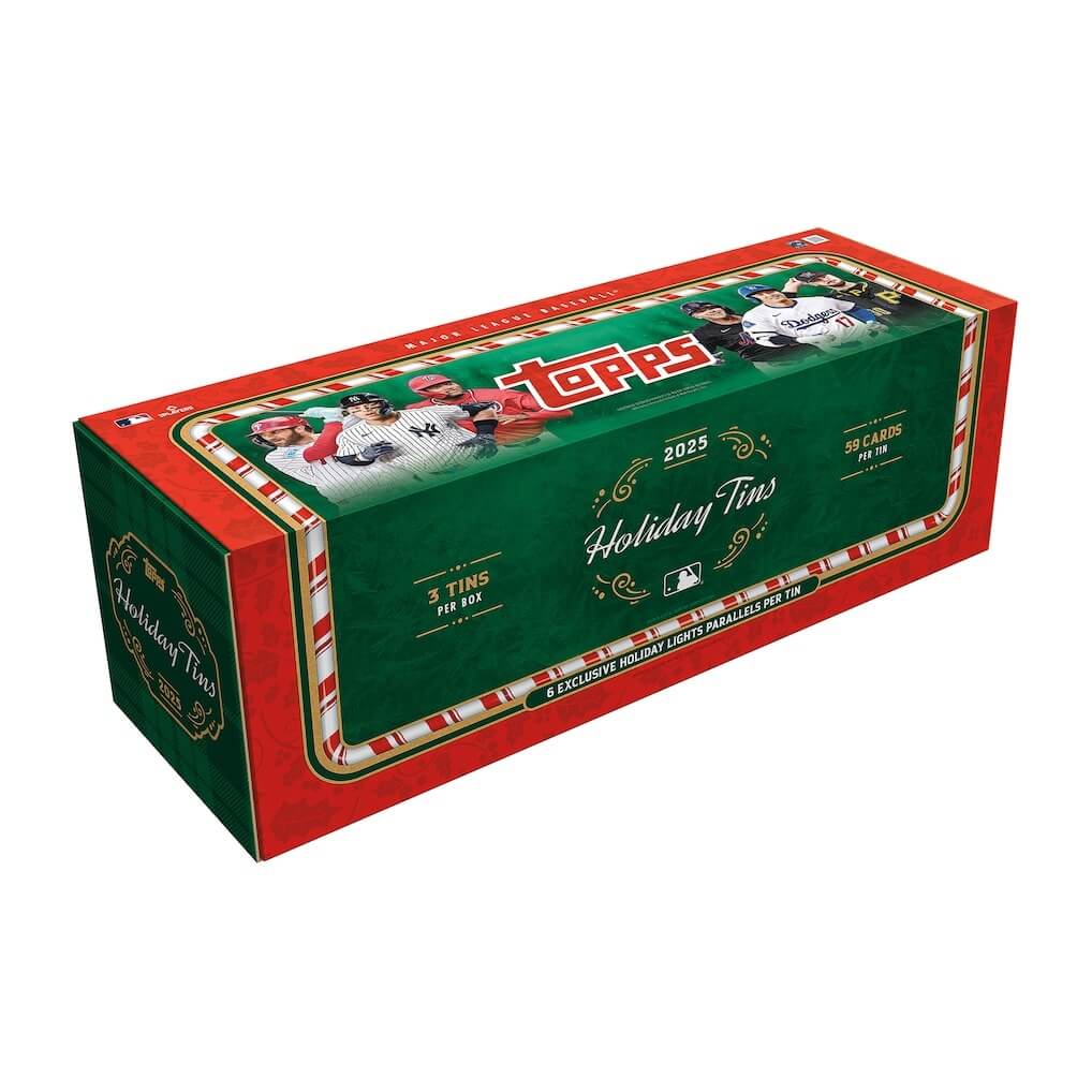 2025 Topps Holiday Baseball 3-Tin Box