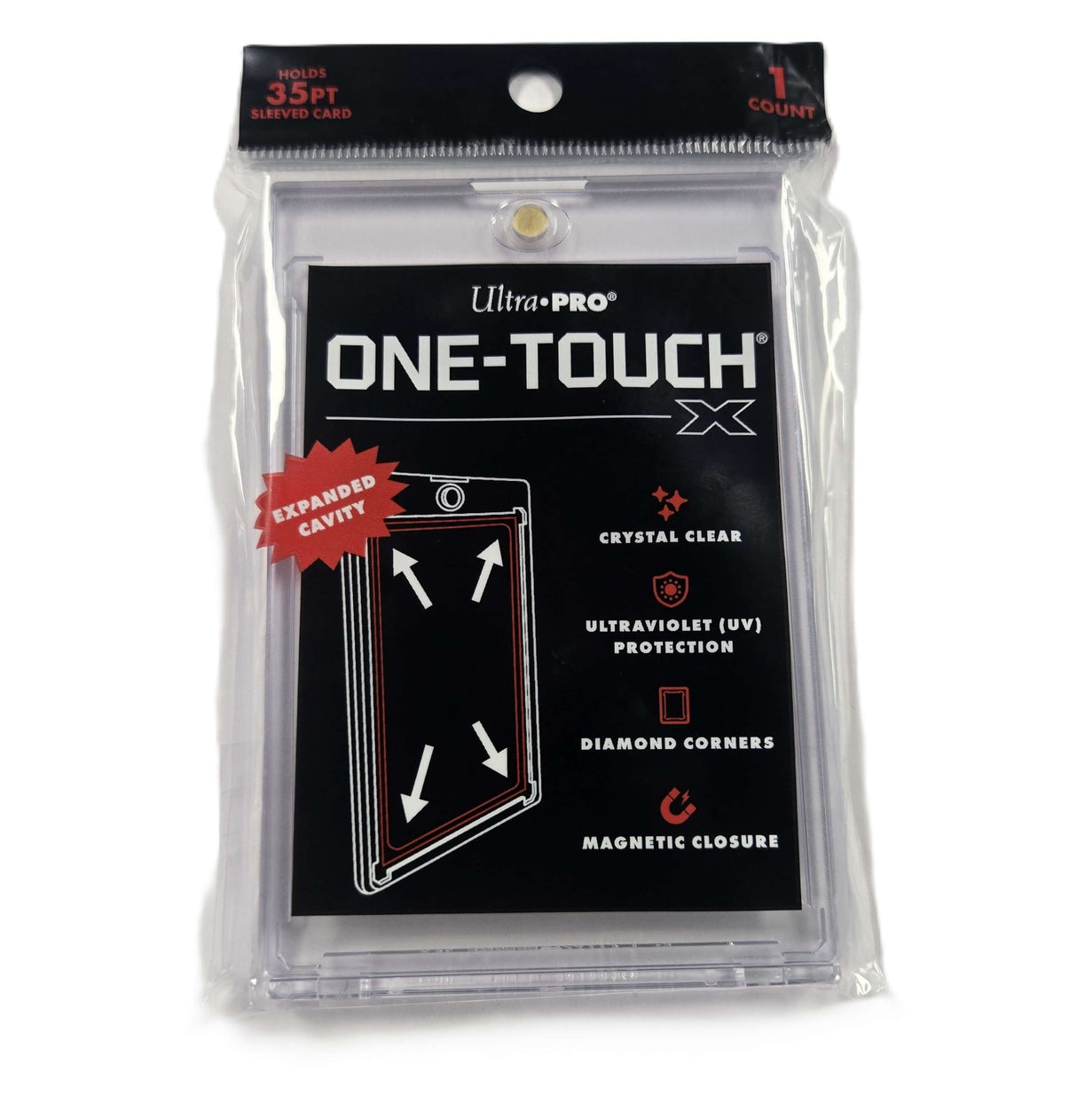 Ultra Pro: 35PT UV ONE-TOUCH X Magnetic Card Holder for Sleeved Cards
