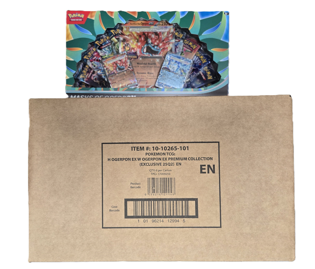 Pokemon TCG: Masks of Ogerpon Premium Collection 6-Box Case