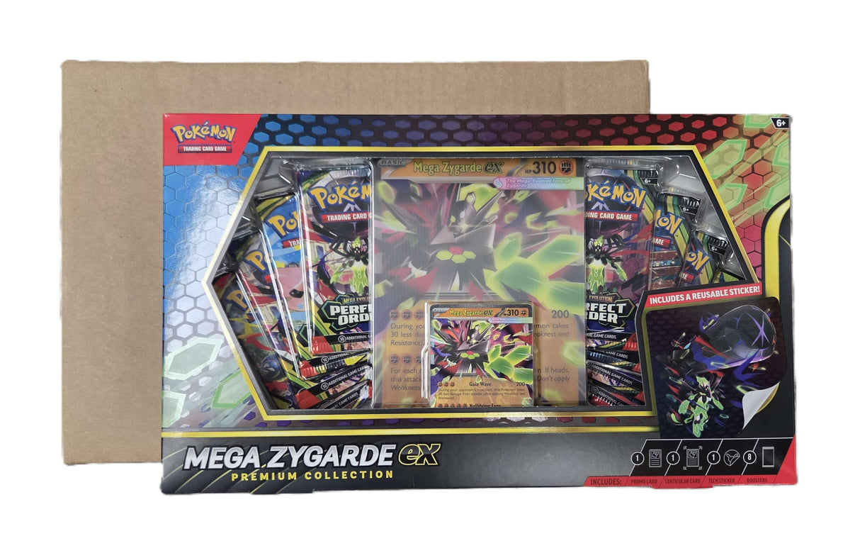 Pokemon TCG: Mega Zygarde ex Premium Collection 6-Box Case