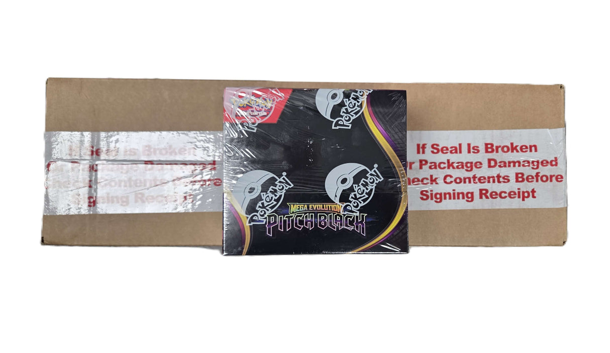Pokemon TCG: Pitch Black Booster 6-Box Case - Pitch Black (ME05)
