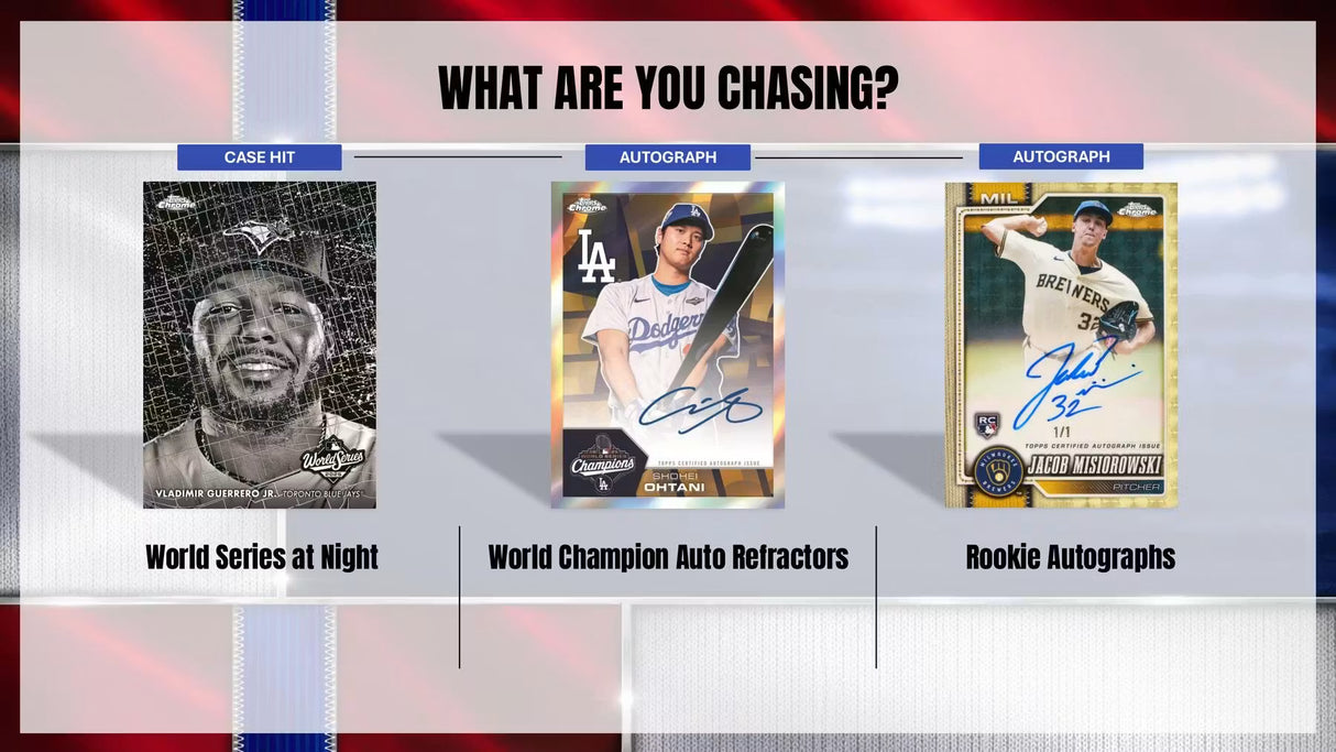 2026 Topps Chrome Baseball Mega 20-Box Case