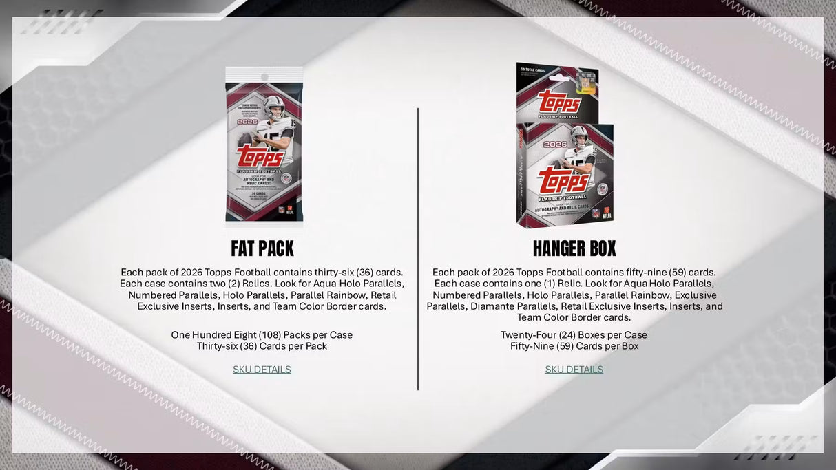 2026 Topps Flagship Football Hobby 12-Box Case