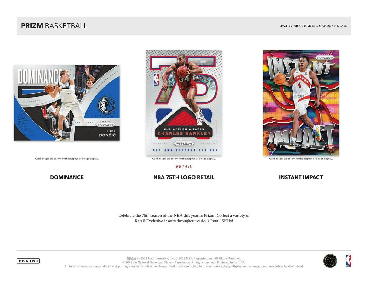 2021/22 Panini Prizm Basketball Blaster Box