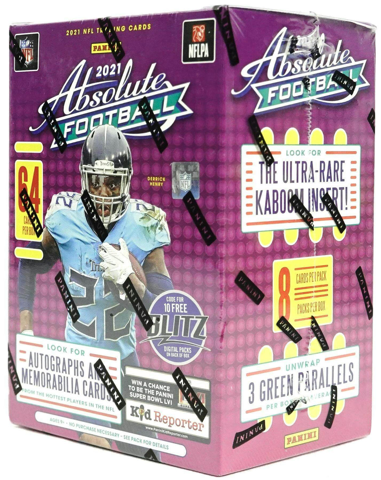 2021 Panini Absolute Football Blaster Box
