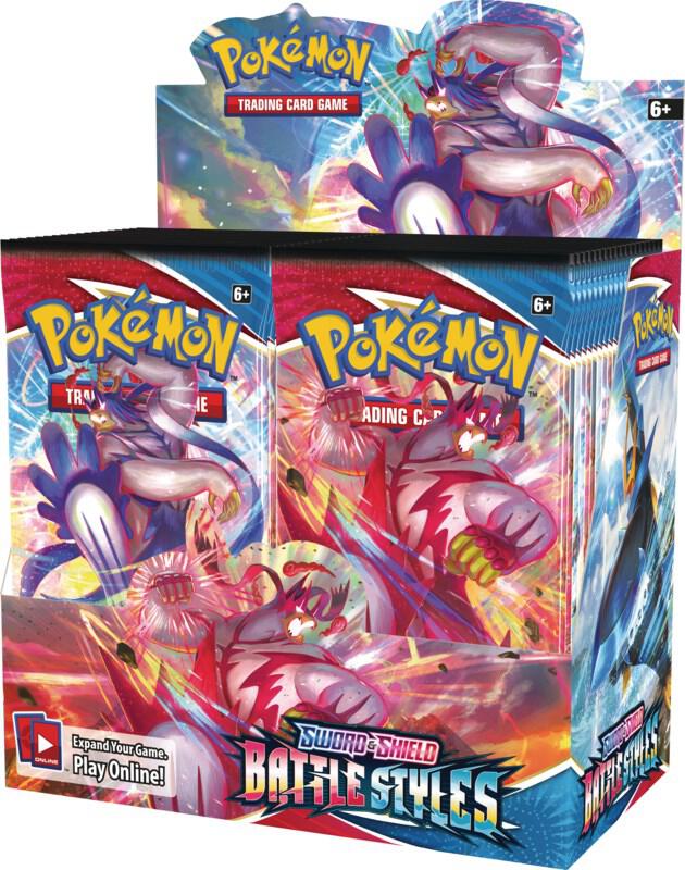 Pokemon TCG: Sword & Shield Battle Styles Booster Box - SWSH05