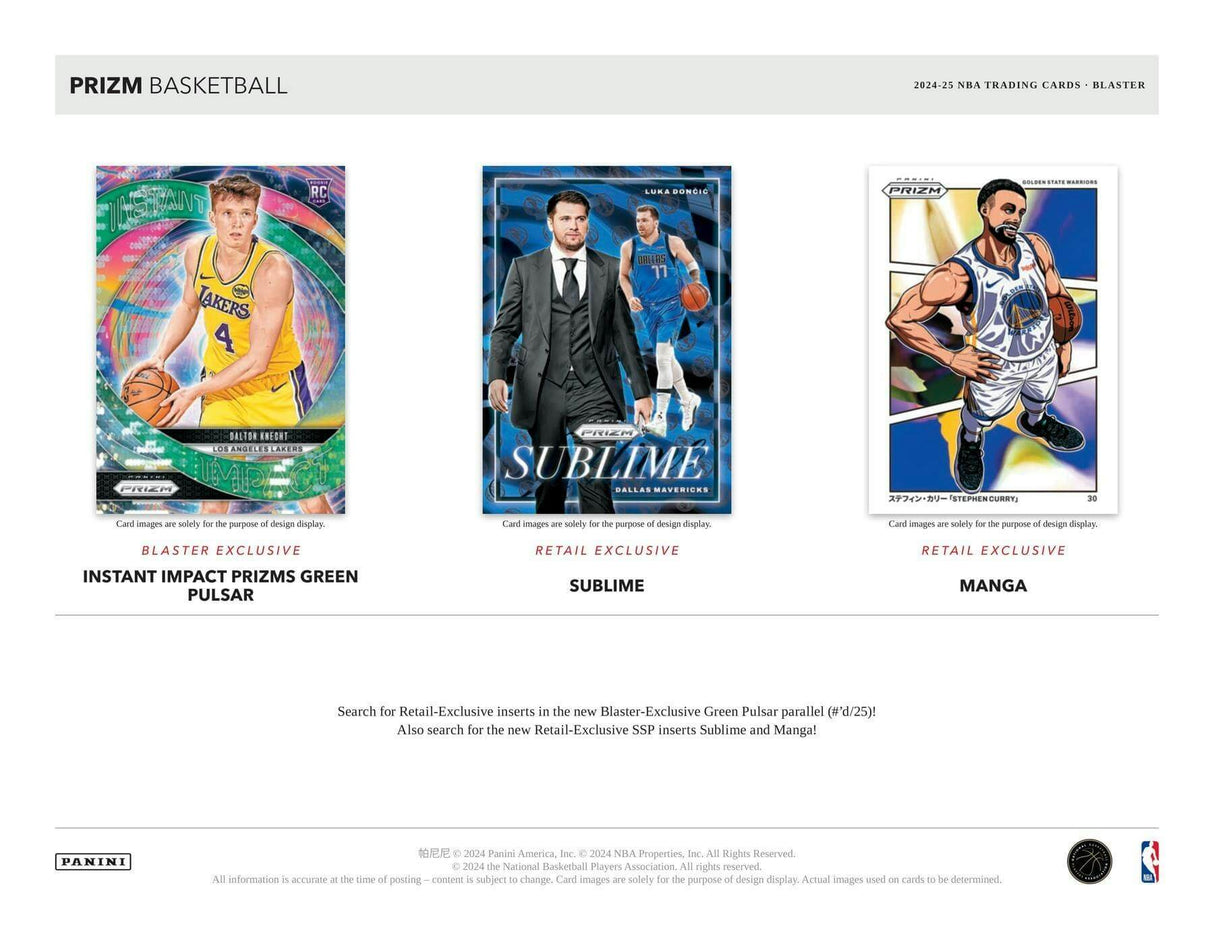 2024/25 Panini Prizm Basketball 6-Pack Blaster Box