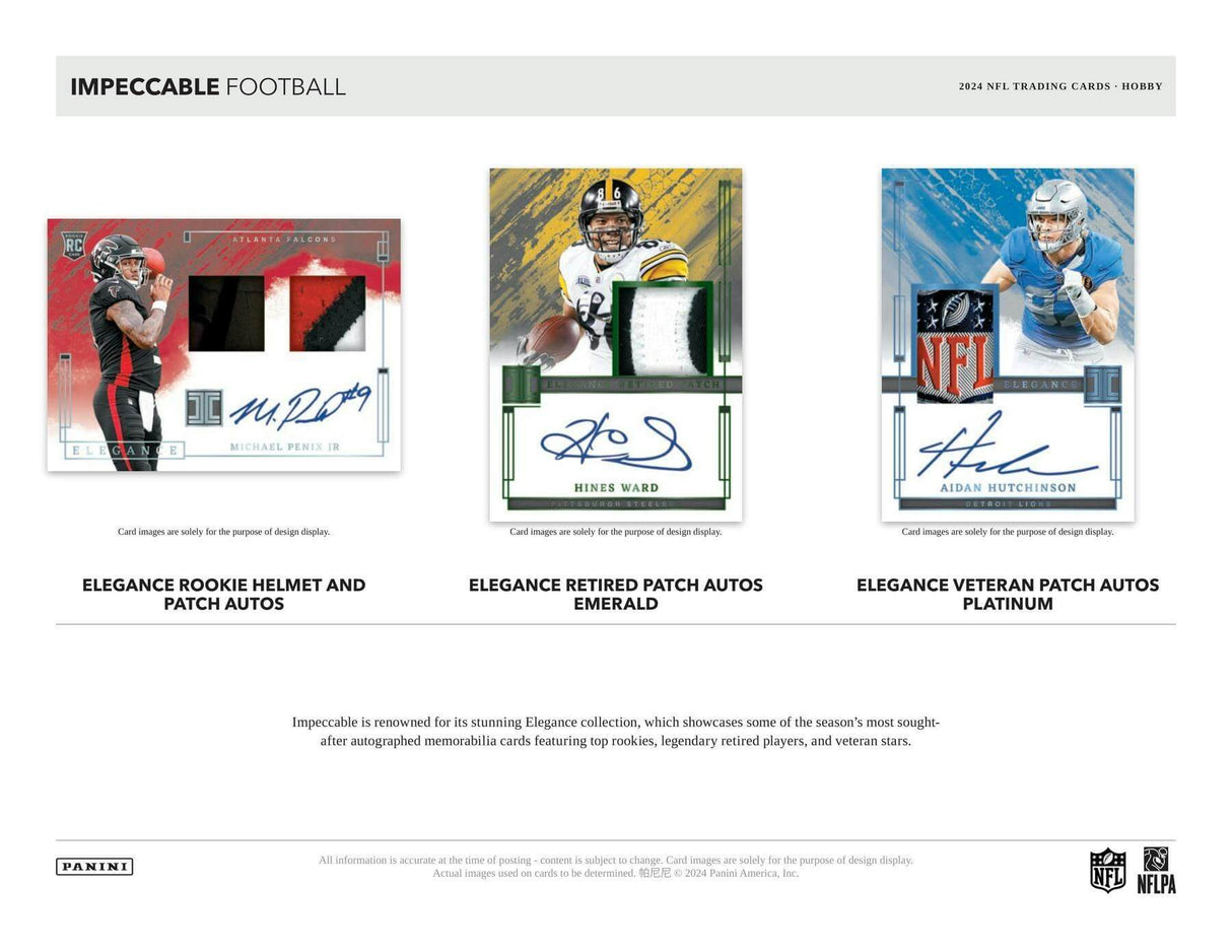 2024 Panini Impeccable Football Hobby Box