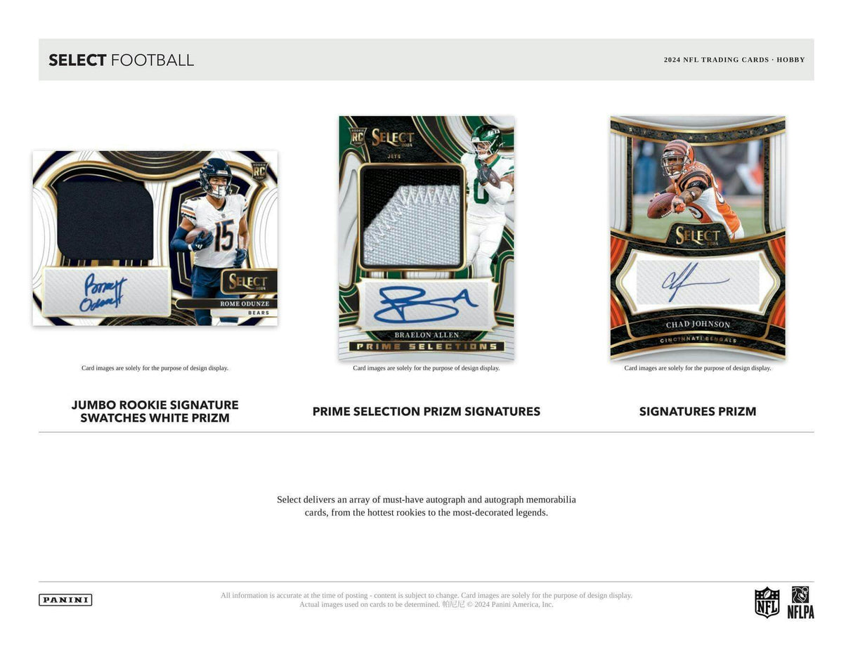 2024 Panini Select Football Hobby Pack