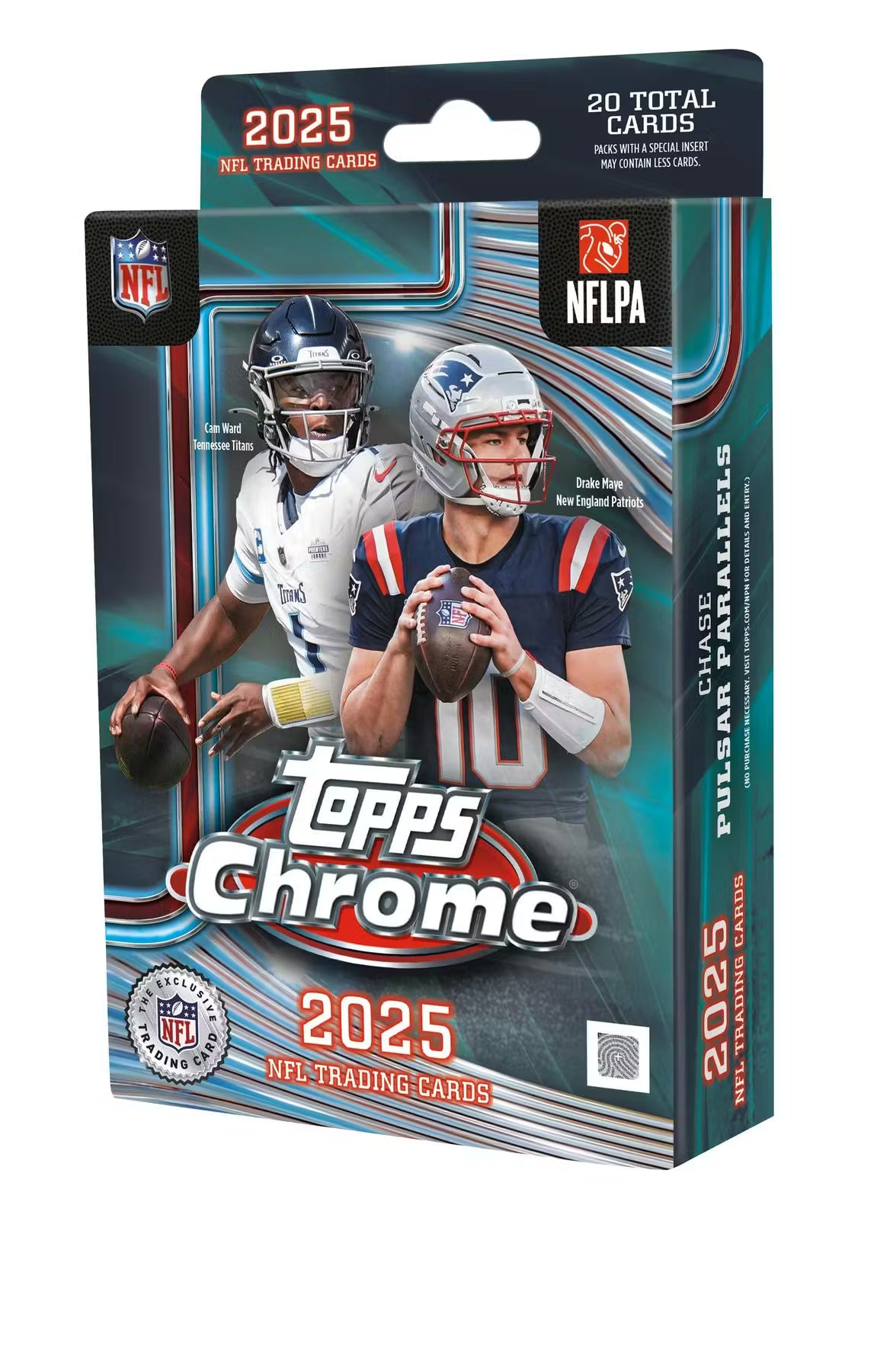 2025 Topps Chrome Football Hanger Box