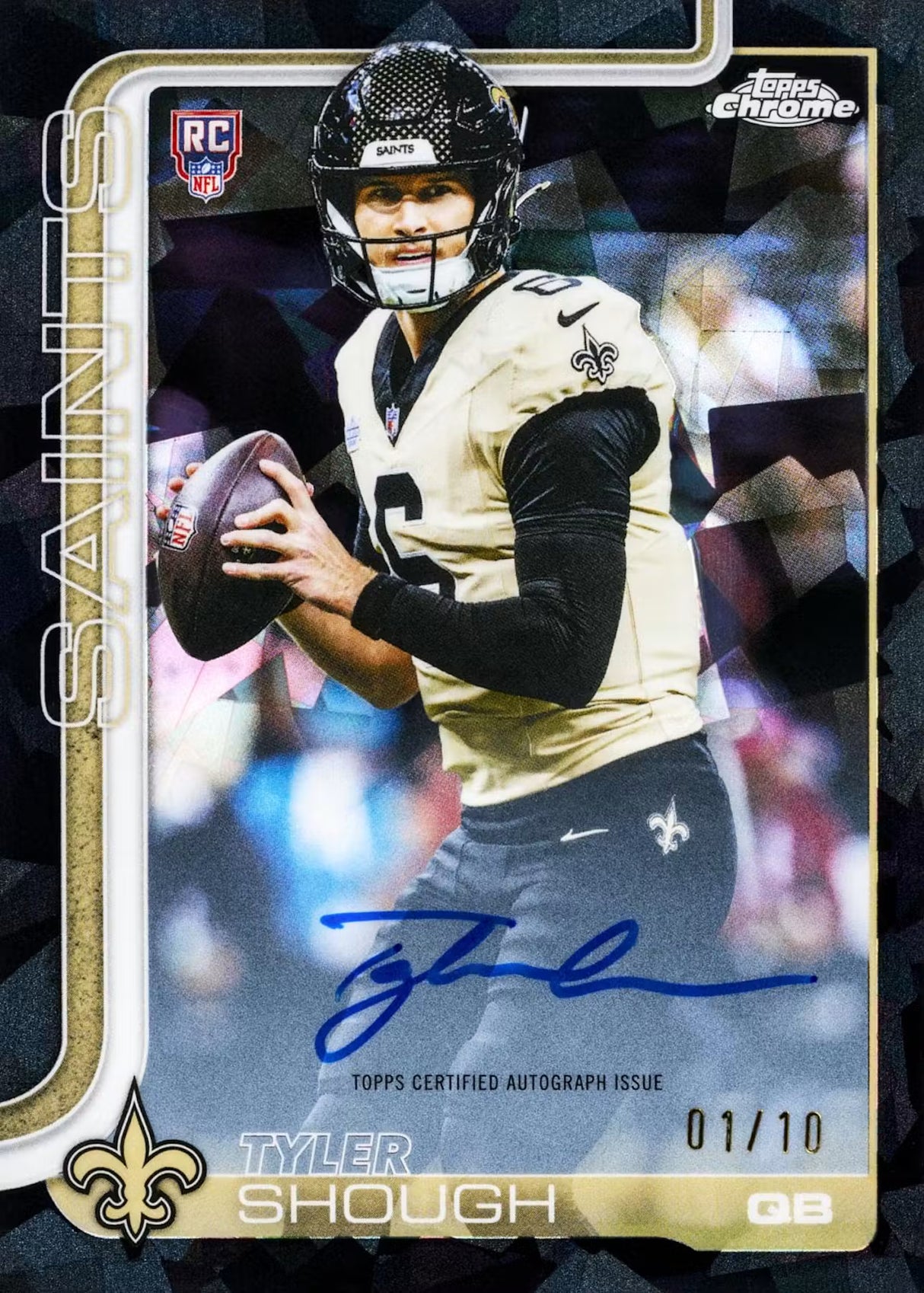 2025 Topps Chrome Football Sapphire Edition Box