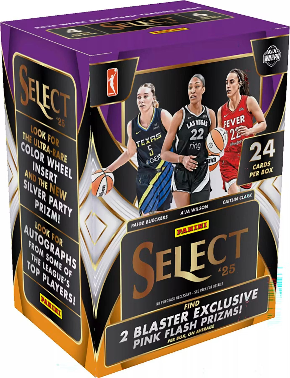 2025 Panini Select WNBA Basketball Blaster Box
