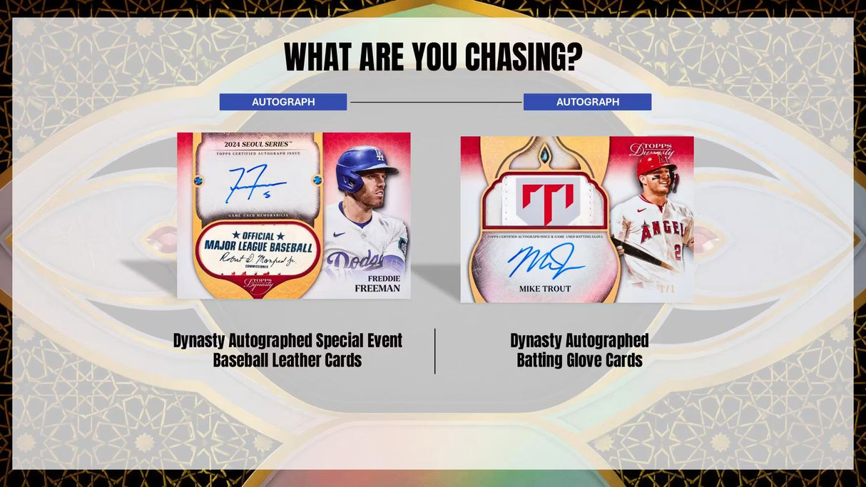 2025 Topps Dynasty Baseball Hobby 5-Box Case