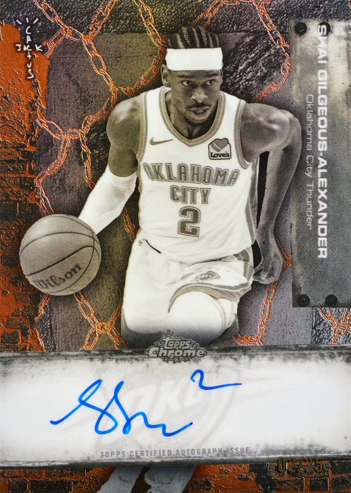2025/26 Topps Chrome Cactus Jack Basketball Hobby Box