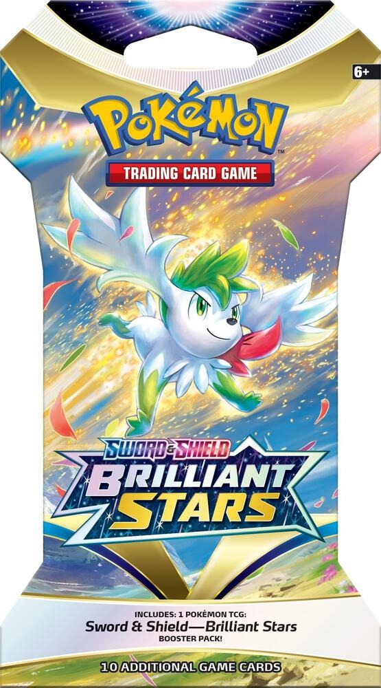 Pokemon TCG: Sword & Shield Brilliant Stars Sleeved Booster Pack