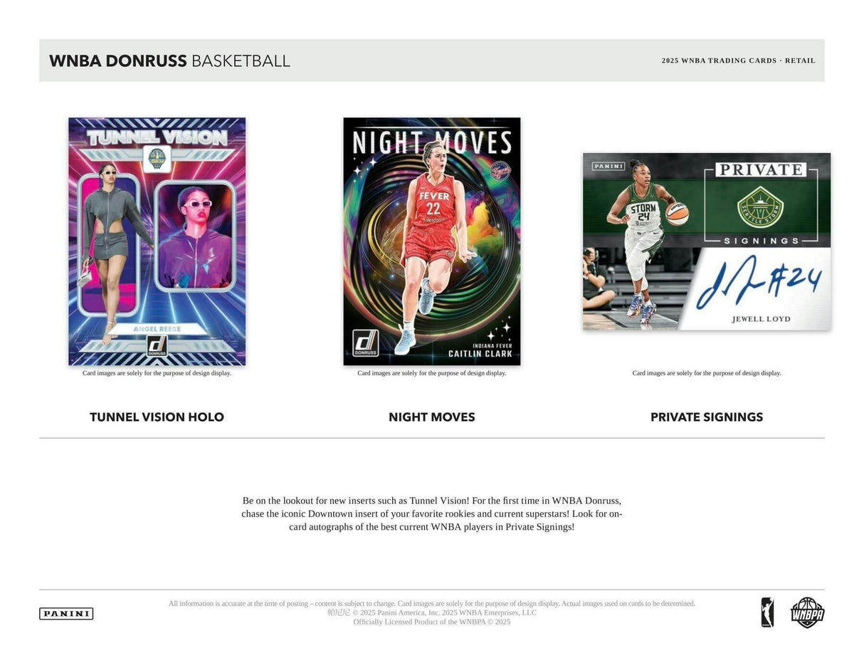2025 Panini Donruss WNBA Basketball 6-Pack Blaster Box