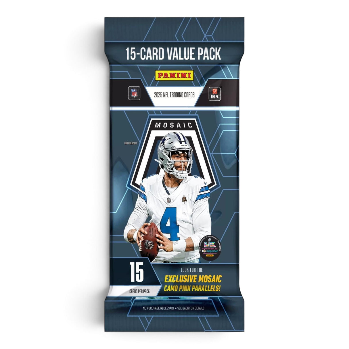 2025 Panini Mosaic Football Jumbo Value Pack