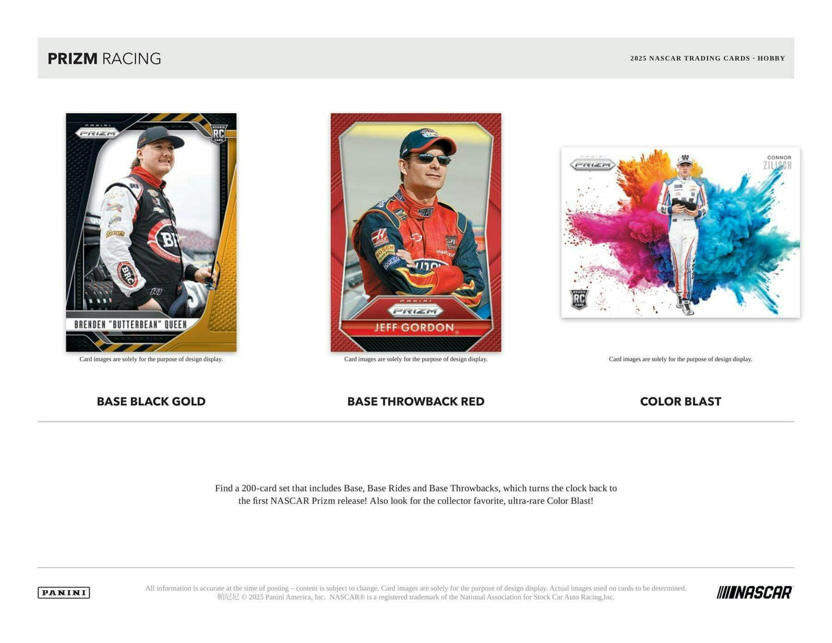 2025 Panini Prizm NASCAR Racing Hobby Pack