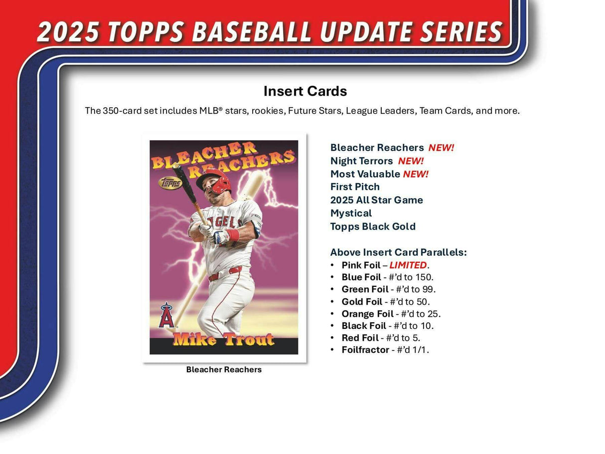 2025 Topps Update Series Baseball Hobby Pack