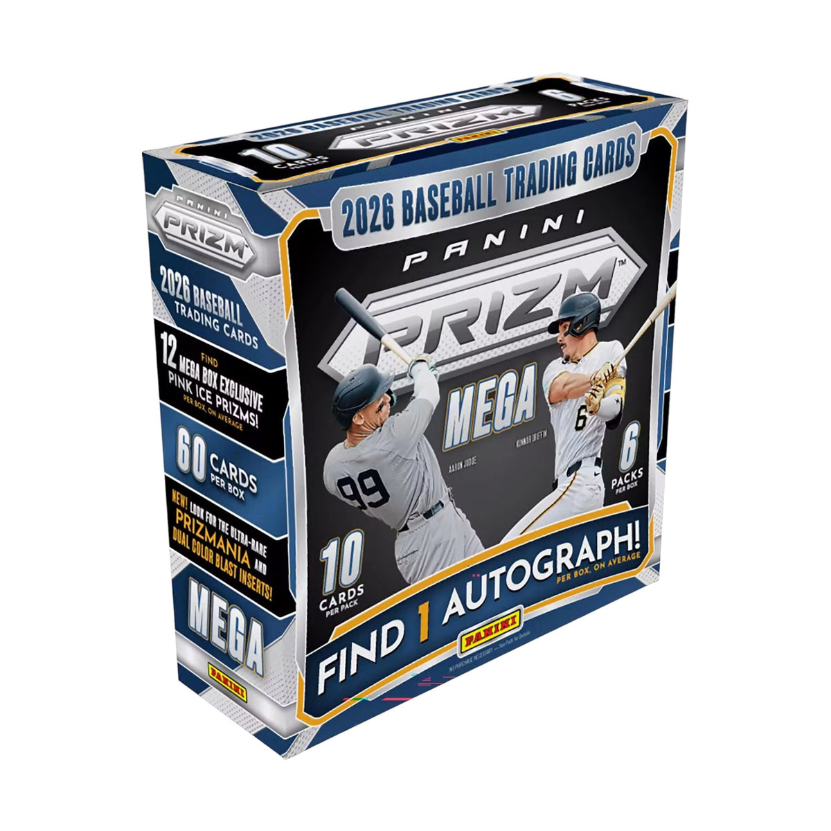 2026 Panini Prizm Baseball Mega 20-Box Case (Pink Ice Prizms!)