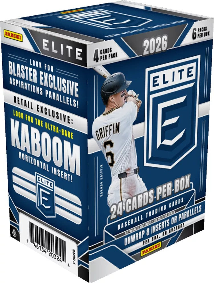 2026 Panini Donruss Elite Baseball Blaster 20-Box Case