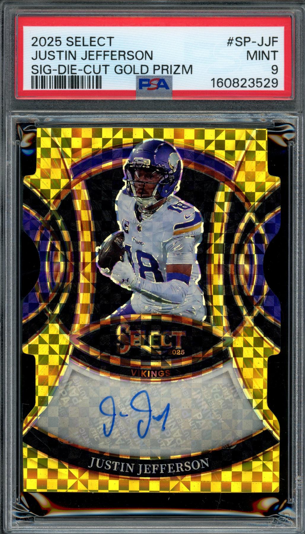2026 Hit Parade Football Collector's Showcase Card (Series 1) Hobby Box