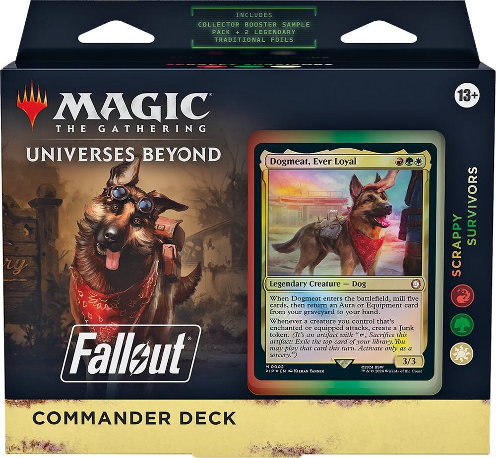 Magic The Gathering: Universes Beyond: Fallout Commander 4-Deck Case