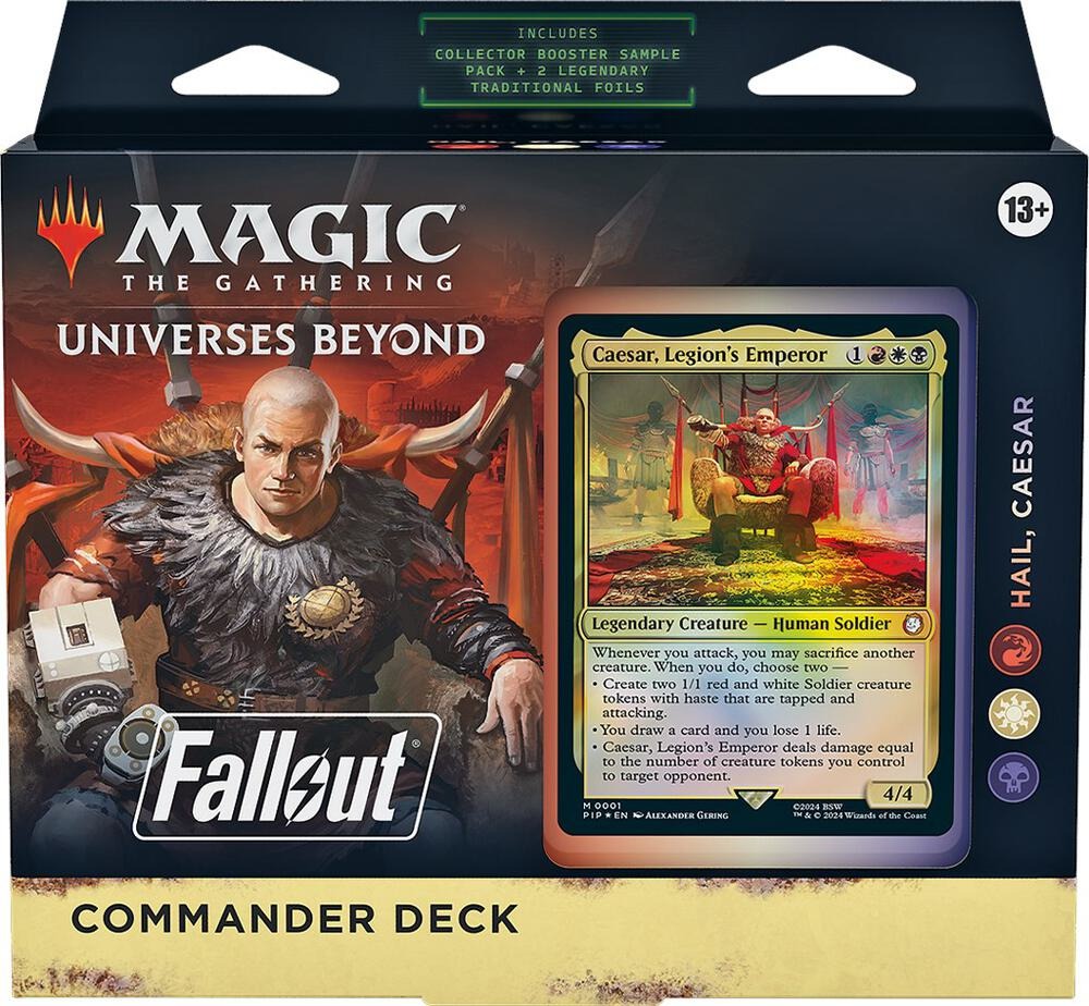 Magic The Gathering: Universes Beyond: Fallout Commander 4-Deck Case