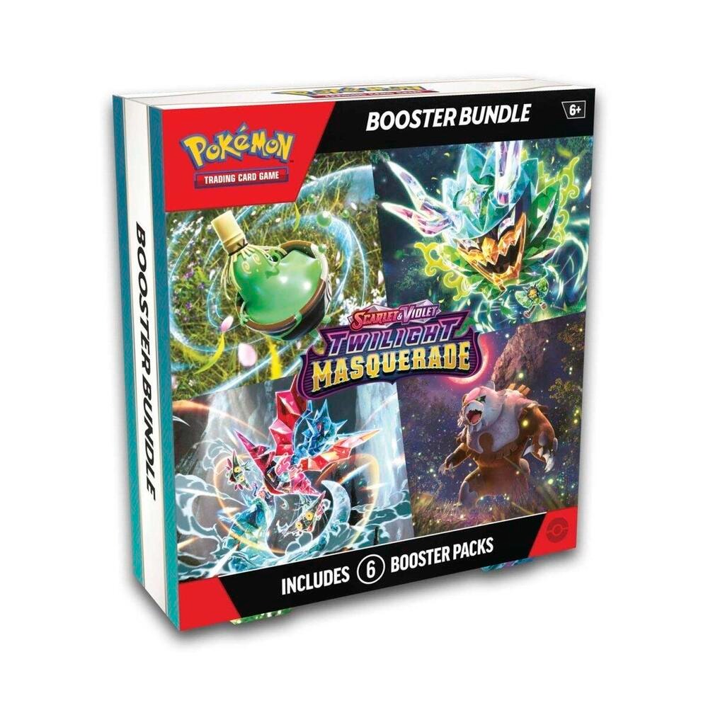 Pokemon TCG: Scarlet & Violet (SV06) Twilight Masquerade Booster Bundle