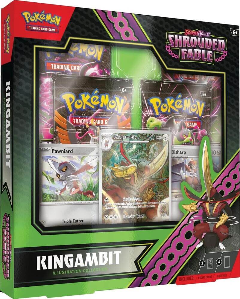 Pokemon TCG: Scarlet & Violet Shrouded Fable Kingambit Illustration Collection