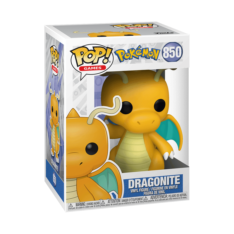 Funko POP! Games: Pokémon Dragonite Vinyl Figure #850