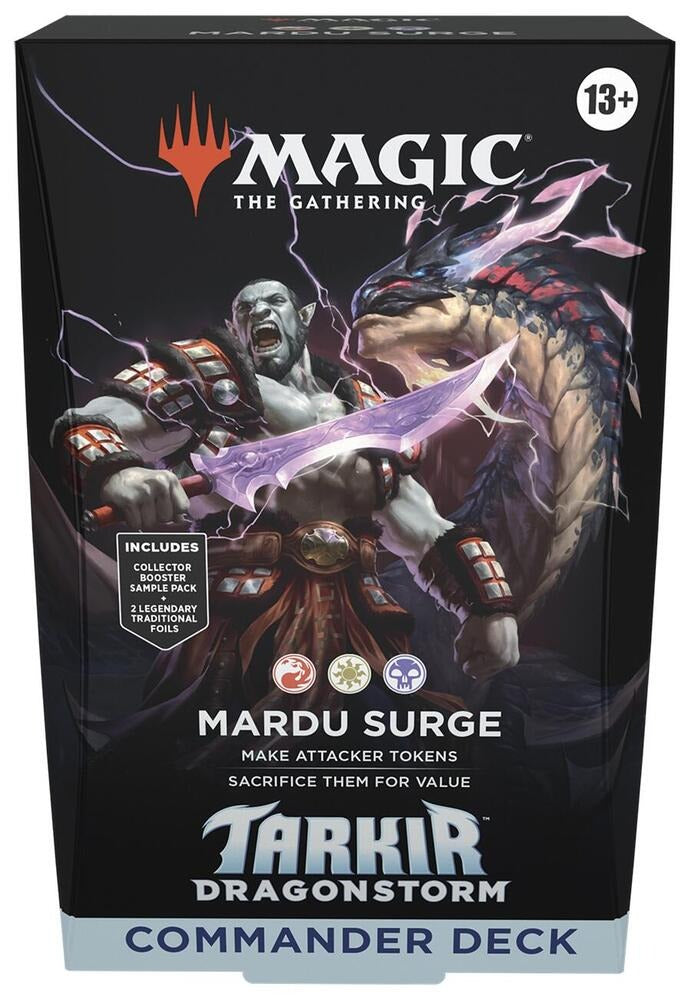 Magic the Gathering Tarkir: Dragonstorm Commander Deck - Mardu Surge