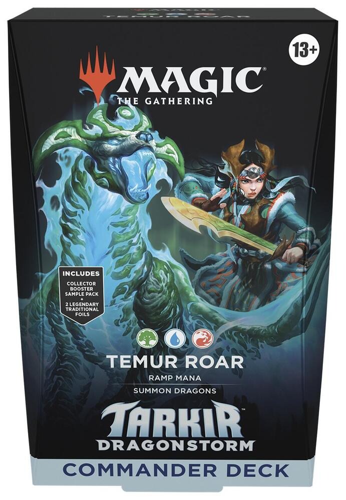 Magic the Gathering Tarkir: Dragonstorm Commander Deck - Temur Roar