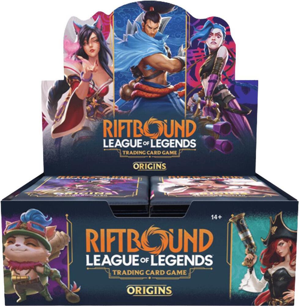 Riftbound League Of Legends: Origins Booster Box Display