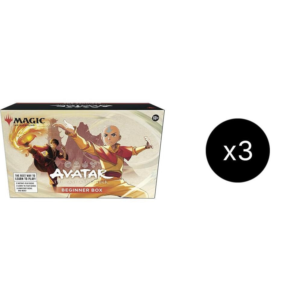 Magic the Gathering: Avatar The Last Airbender Beginner 3-Box Case