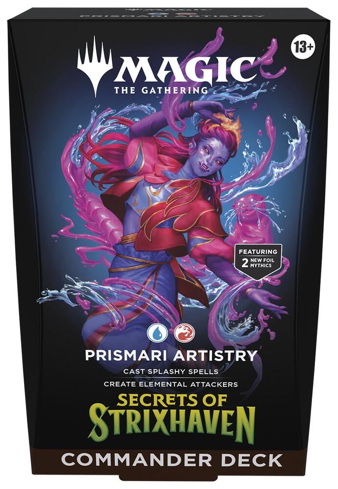Magic The Gathering: Secrets of Strixhaven Commander 5-Deck Case