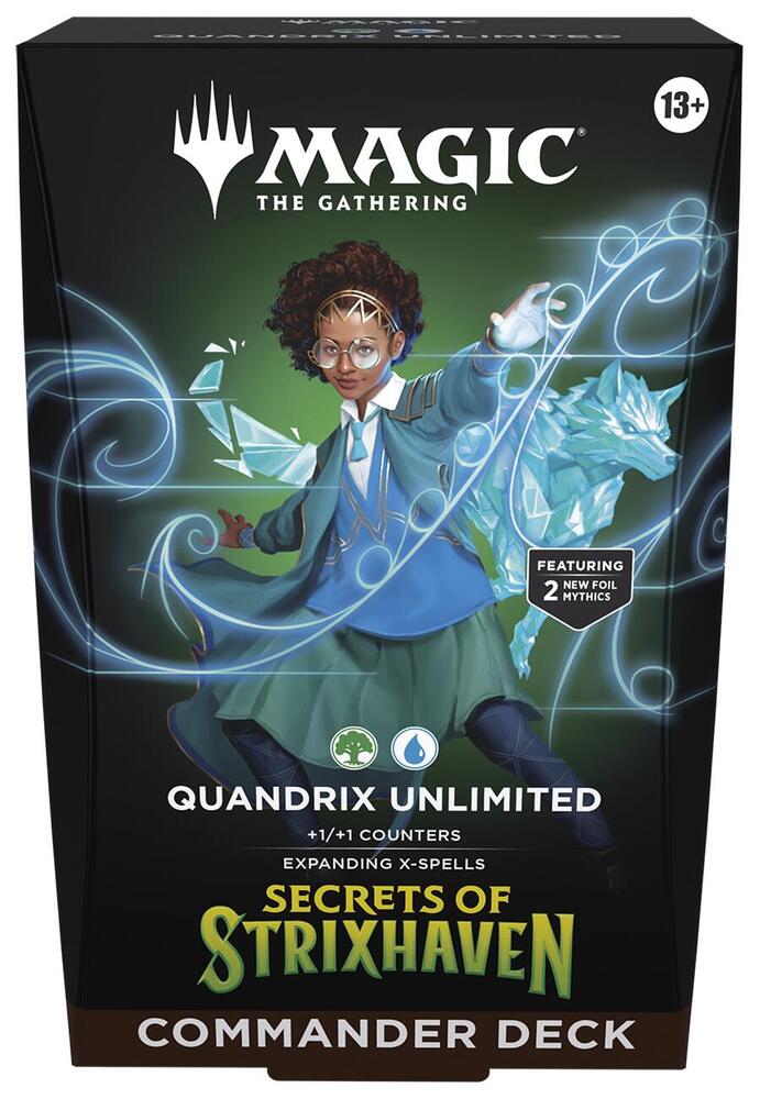 Magic The Gathering: Secrets of Strixhaven Commander 5-Deck Case