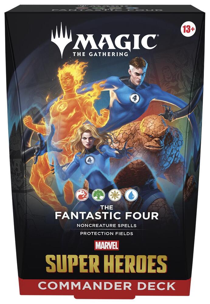 Magic The Gathering: Marvel Super Heroes Commander 4-Deck Case