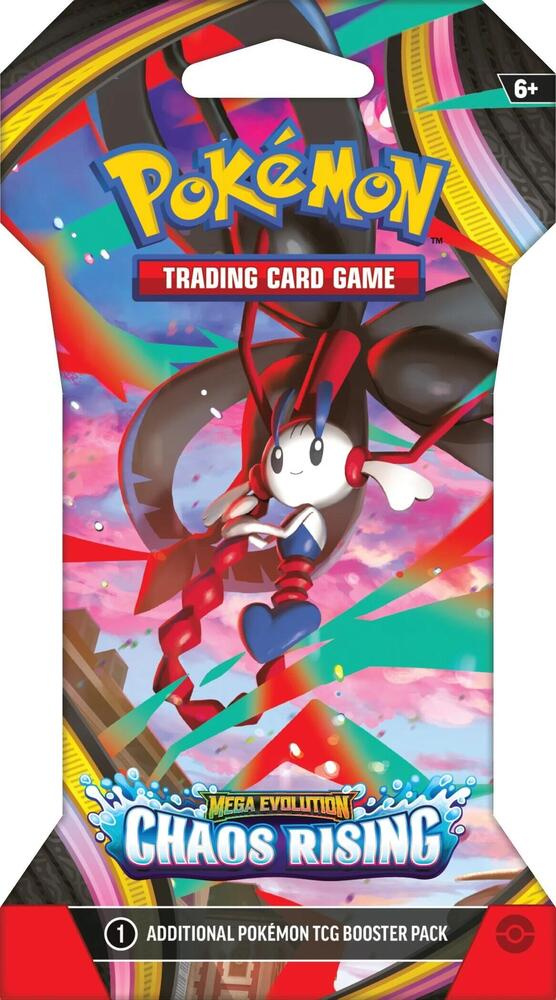 Pokemon TCG: Chaos Rising Sleeved Booster Pack (ME-04)