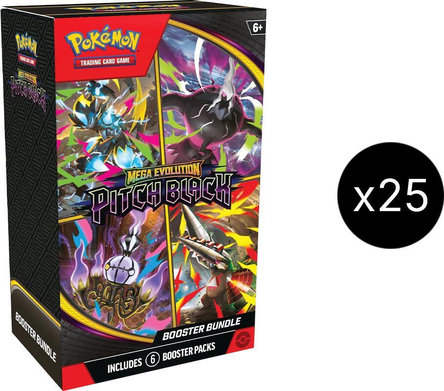 Pokemon TCG: Pitch Black Booster Bundle 25-Bundle Case