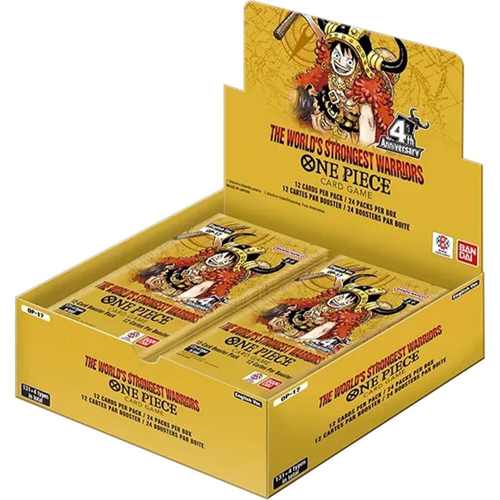 One Piece TCG: The World's Strongest Warriors Booster Box - (OP17)
