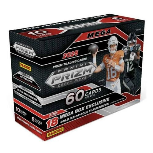 2025 Panini Prizm Draft Picks College Football Mega Box