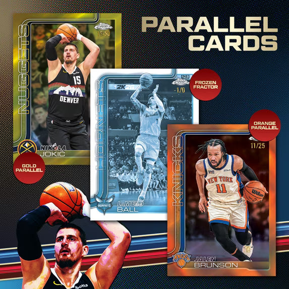 2025/26 Topps Chrome Update Series Basketball Blaster Box